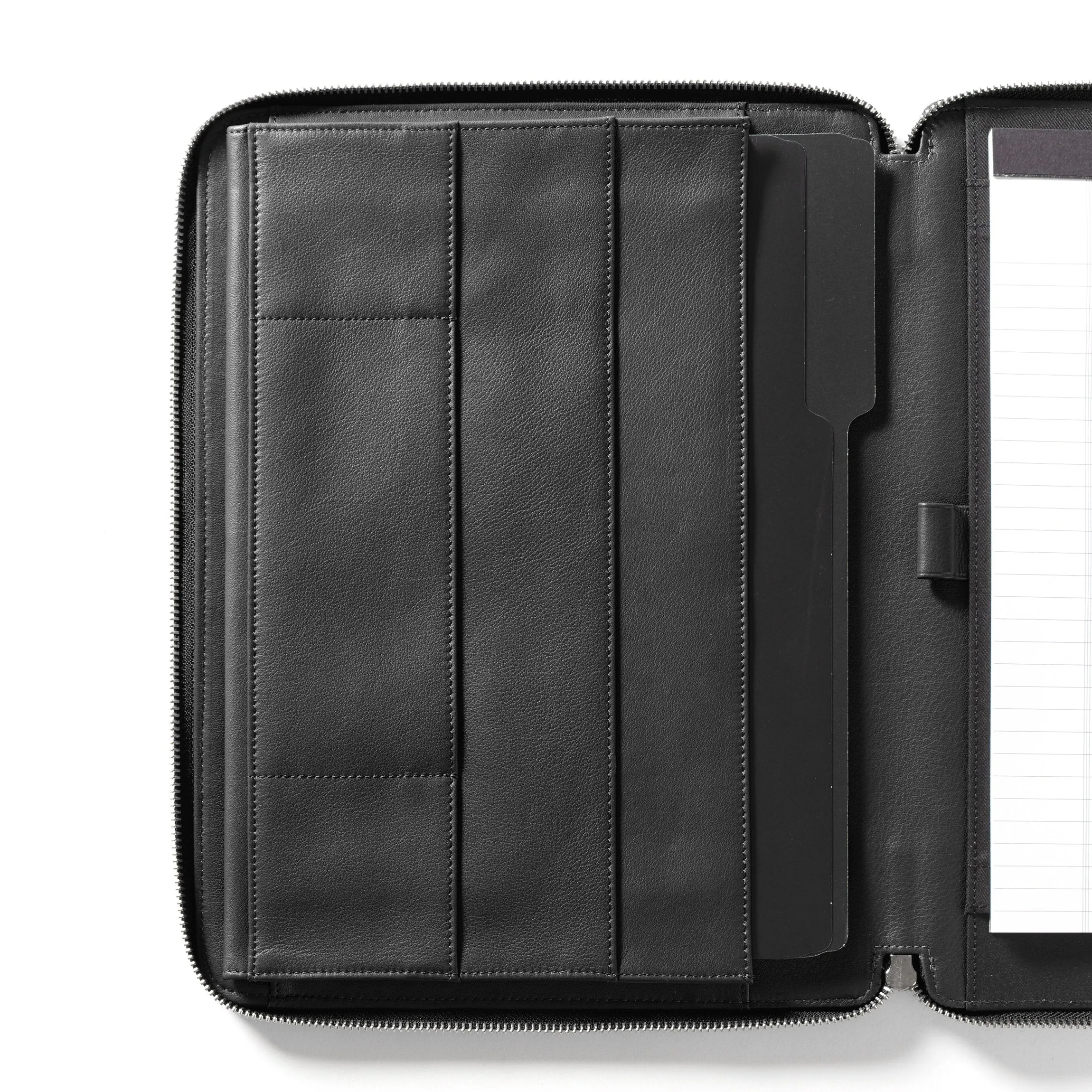 Executive Zippered Portfolio Black Onyx
