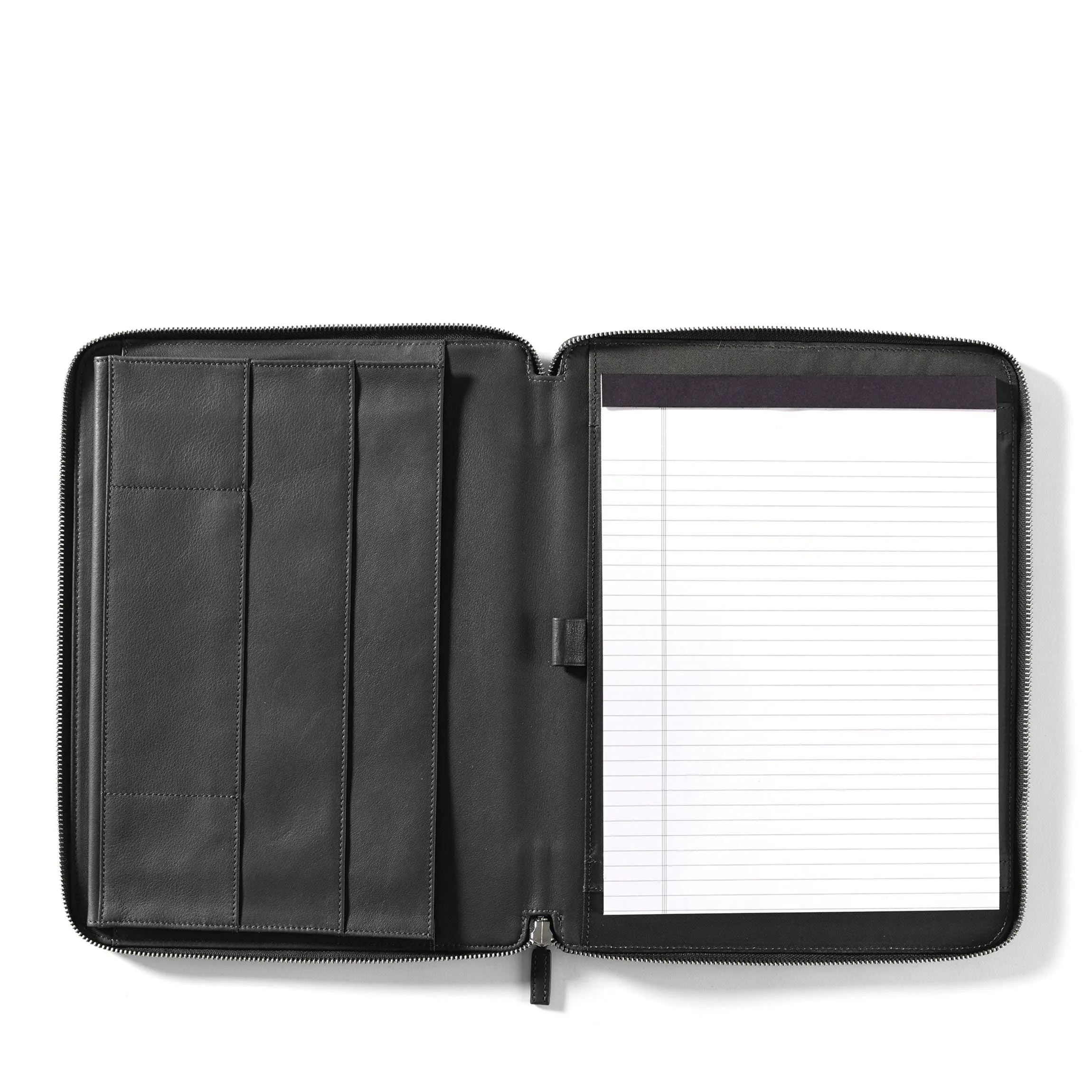 Executive Zippered Portfolio Black Onyx