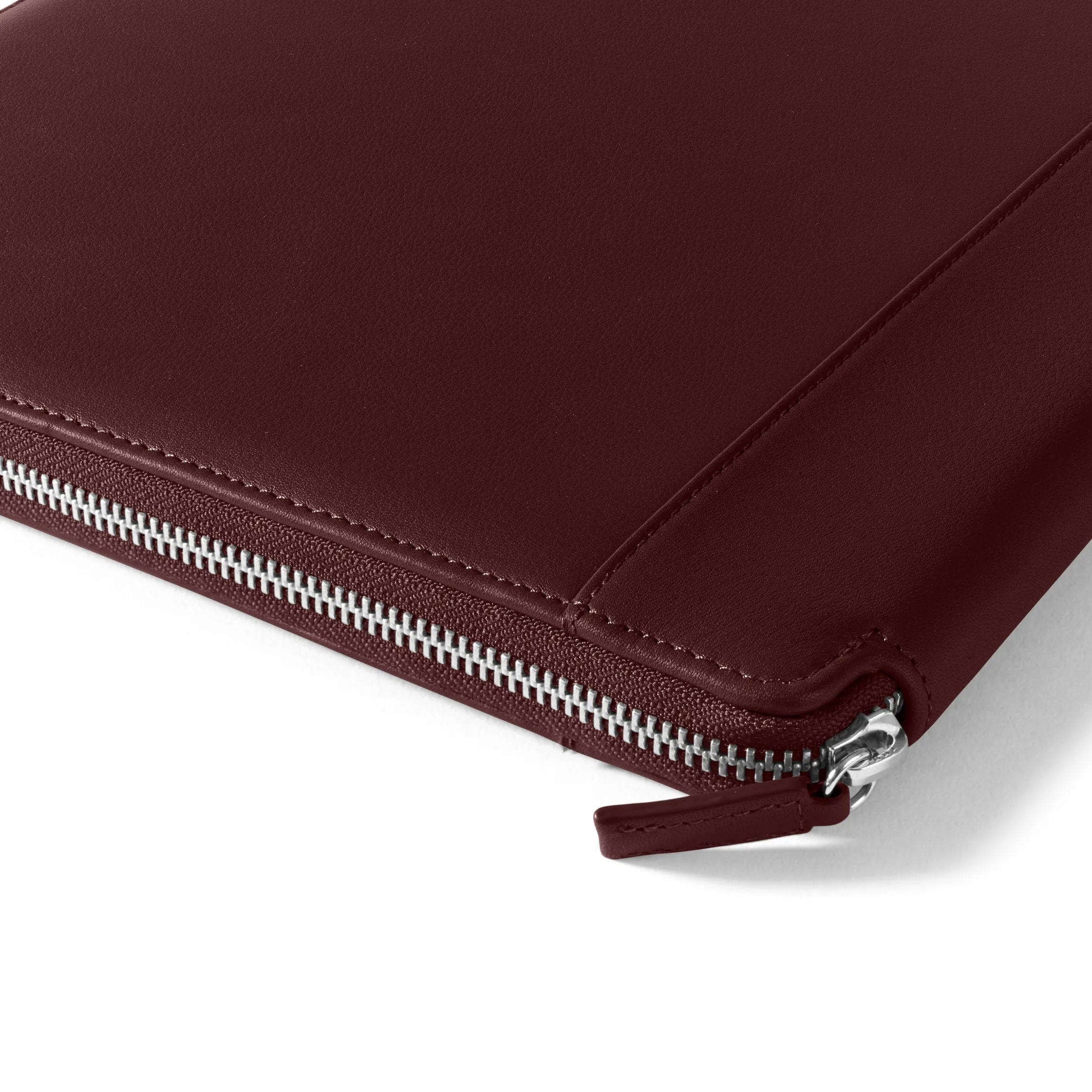 Executive Zippered Portfolio Bordeaux
