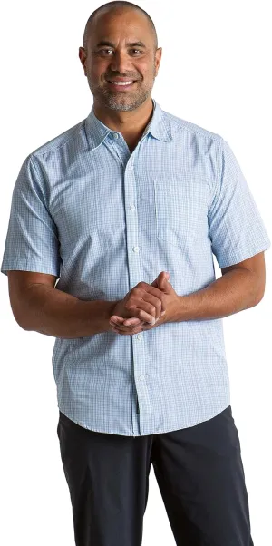 ExOfficio Men's Salida Ombre Plaid Short-Sleeve Shirt