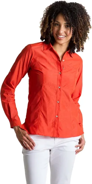 ExOfficio Women's Lightscape Casual Long-Sleeve Shirt