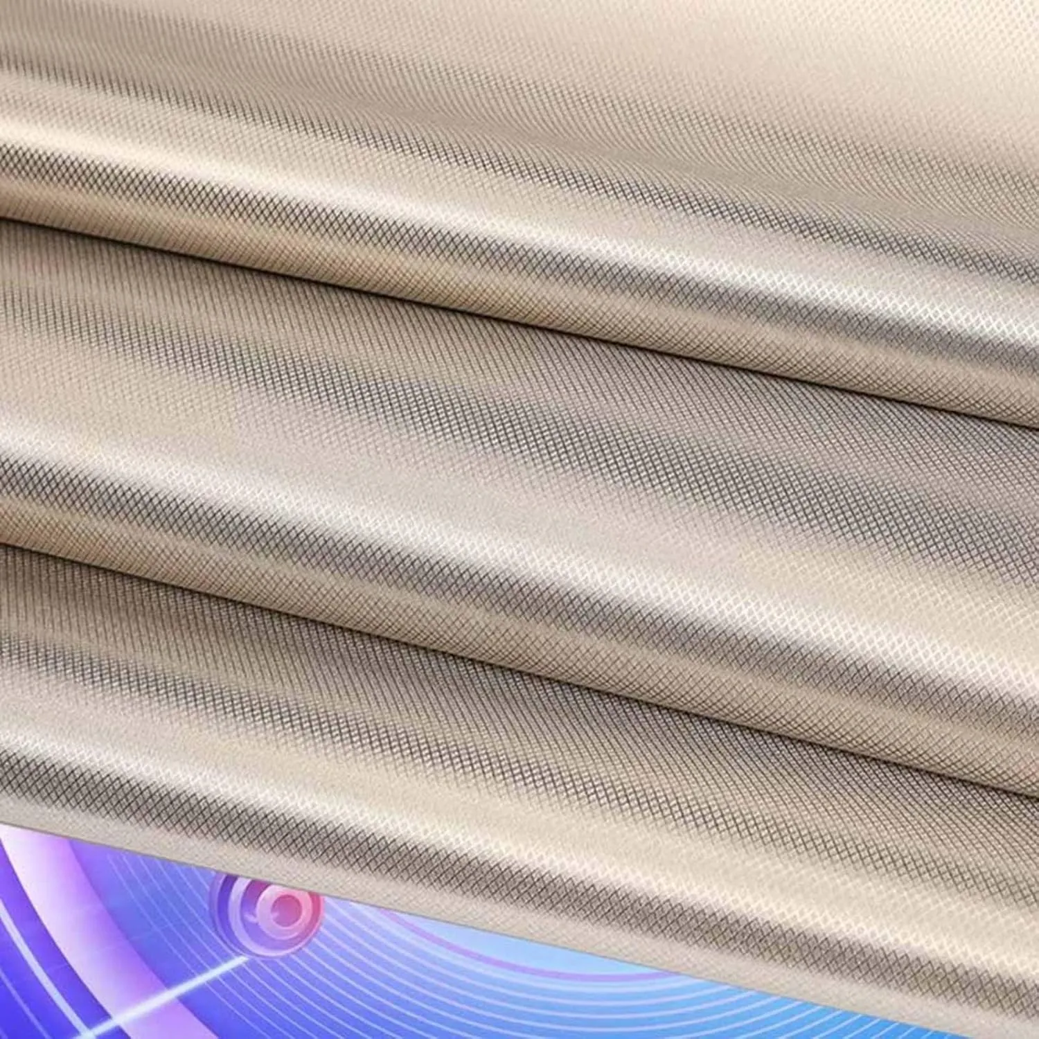 Faraday Fabric Made from Copper and Nickle Faraday Bags EMP Proof Faraday Cage Conductive Shields RF Signals EMP Protection EMF Blocker from WiFi Cell,silver-2x1.1m