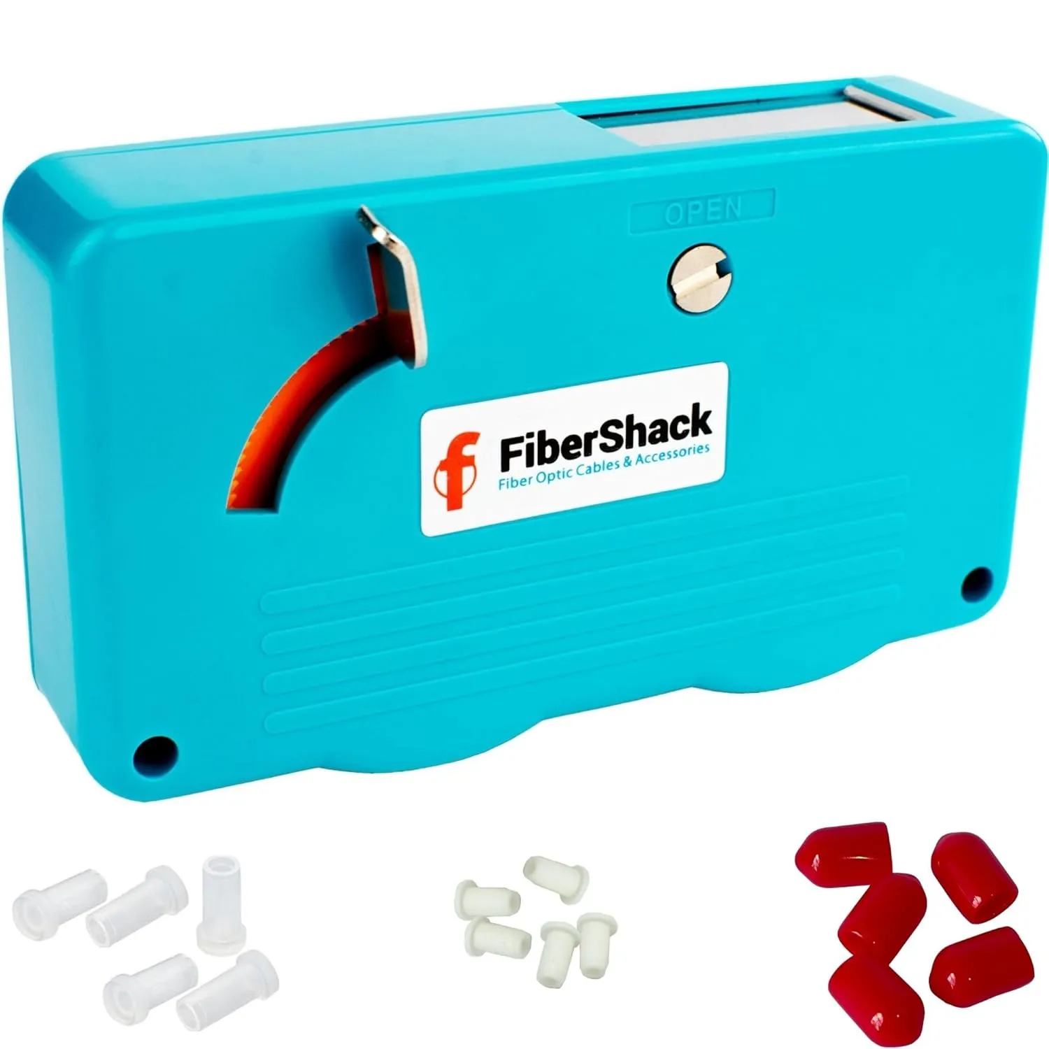 Fiber Optic Cleaning Box. A 2.5mm SC Fiber Cleaner & 1.25mm LC Fiber Cleaner. Our 500  use Optical Connector Cleaning Tool is a Crucial Addition to Your Kit