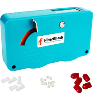 Fiber Optic Cleaning Box. A 2.5mm SC Fiber Cleaner & 1.25mm LC Fiber Cleaner. Our 500  use Optical Connector Cleaning Tool is a Crucial Addition to Your Kit