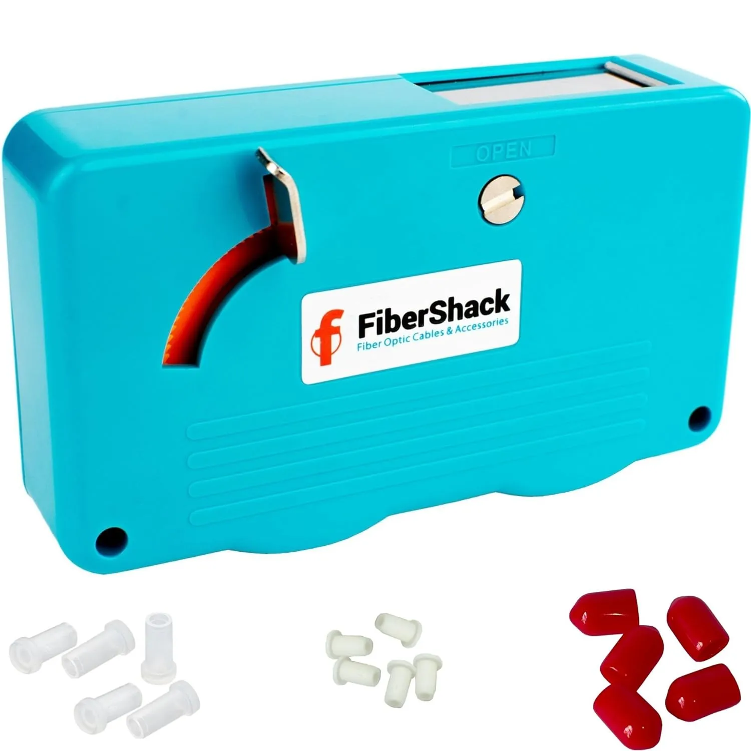 Fiber Optic Cleaning Box. A 2.5mm SC Fiber Cleaner & 1.25mm LC Fiber Cleaner. Our 500  use Optical Connector Cleaning Tool is a Crucial Addition to Your Kit