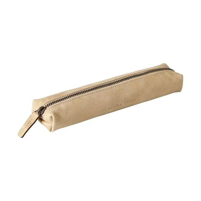 Flying Spirit Pencil Case Mini Beige