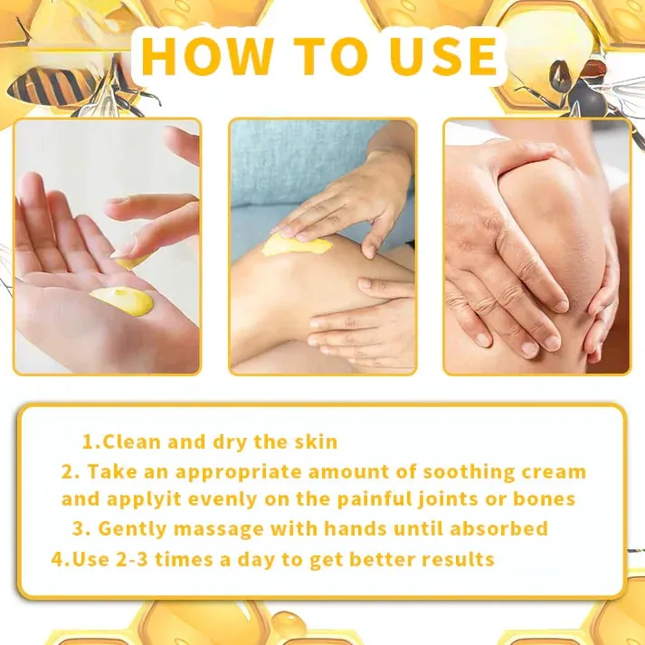 🔥❤️‍🔥Flysmus™ Bee Venom Pain-Relief Bone Healing Cream(Specially for older adults & TGA recommends)