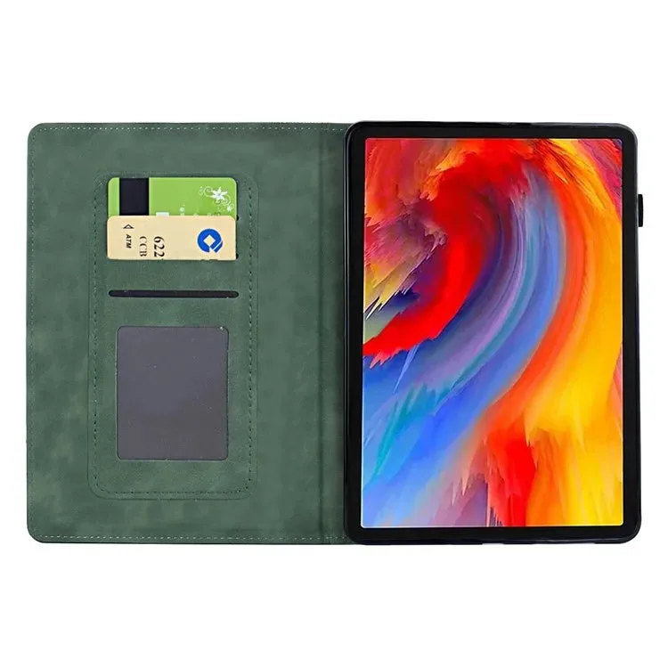 For Amazon Kindle Paperwhite (2021) 6.8 inch Case Flower Bird Imprinted Card Holder Leather Cover