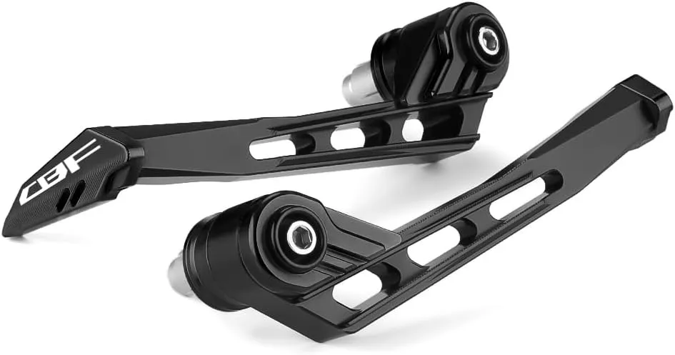 For Hon.da CBF1000 CBF600 CBF500 CBF150 CBF125 Any Year Motorcycle Handguards Handlebar Grips Guard Brake Clutch Levers Guard Protector cbf accessories (black)