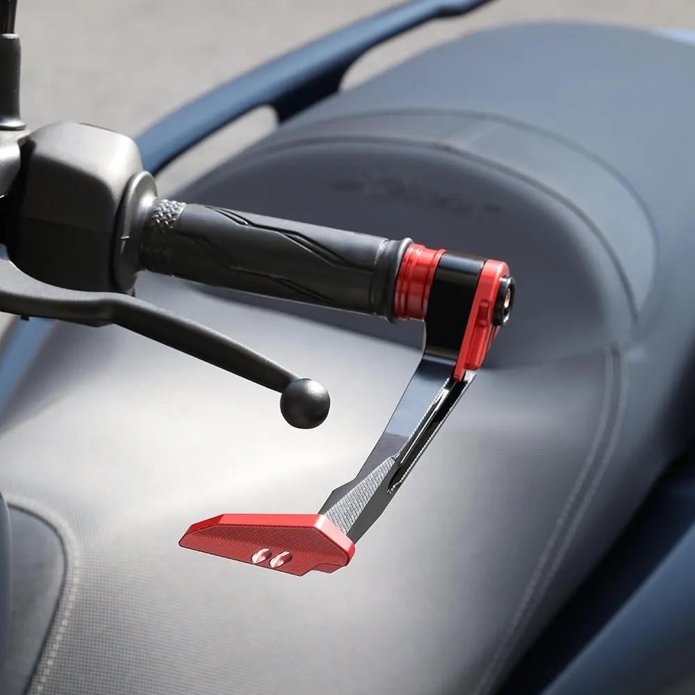 For Hon.da CBF1000 CBF600 CBF500 CBF150 CBF125 Any Year Motorcycle Handguards Handlebar Grips Guard Brake Clutch Levers Guard Protector cbf accessories (red)