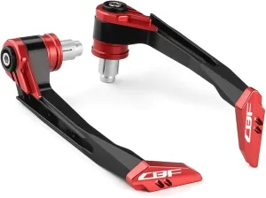For Hon.da CBF1000 CBF600 CBF500 CBF150 CBF125 Any Year Motorcycle Handguards Handlebar Grips Guard Brake Clutch Levers Guard Protector cbf accessories (red)