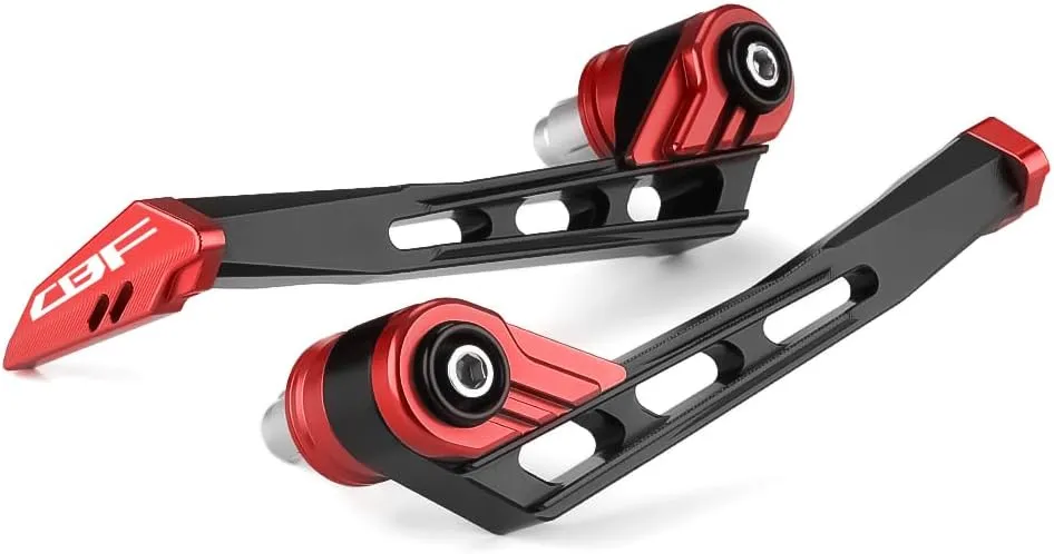 For Hon.da CBF1000 CBF600 CBF500 CBF150 CBF125 Any Year Motorcycle Handguards Handlebar Grips Guard Brake Clutch Levers Guard Protector cbf accessories (red)