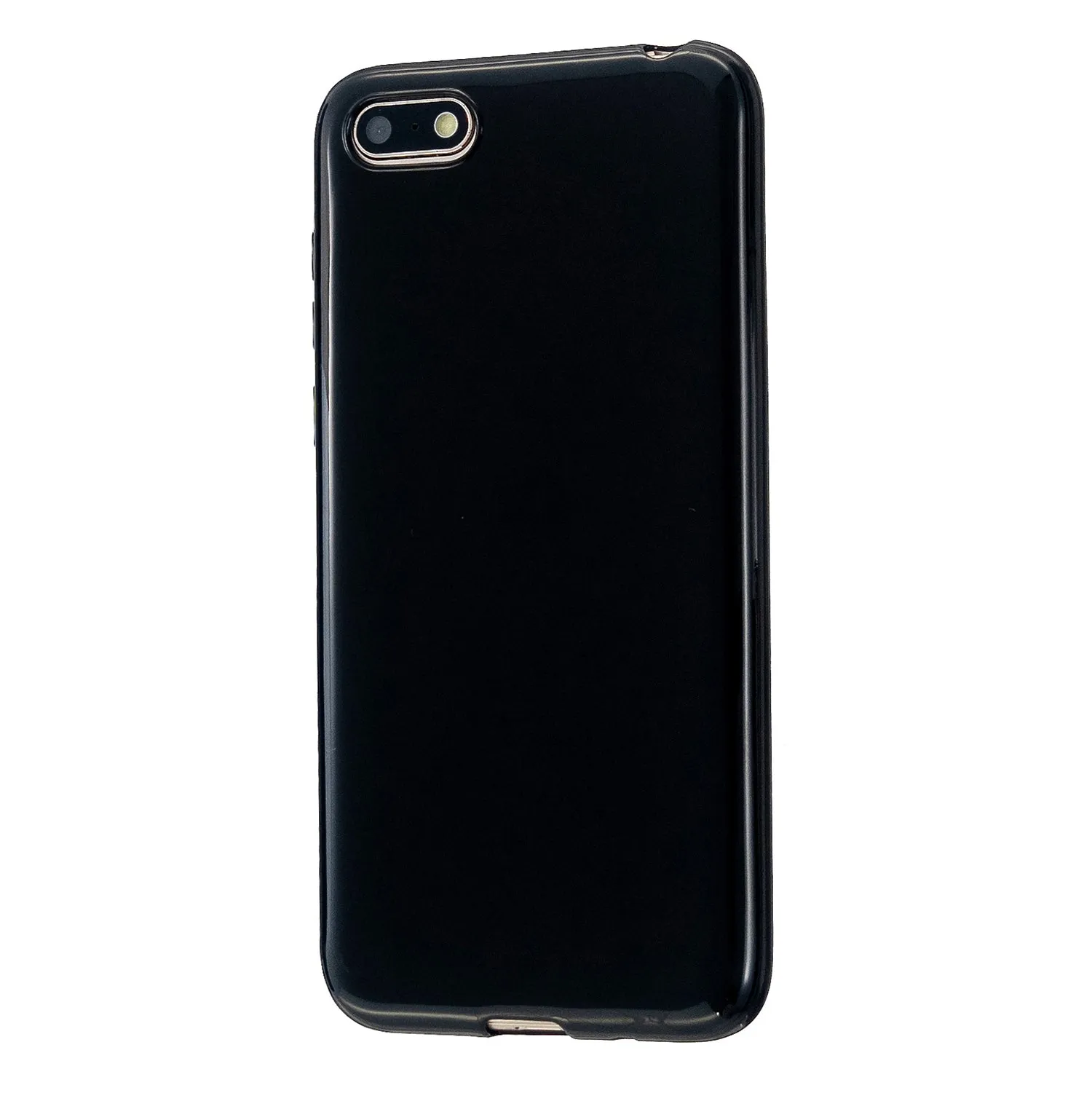 For HUAWEI Y5 2018/2019 TPU Phone Case Simple Profile Delicate Finish Cellphone Cover Full Body Protection Sakura pink