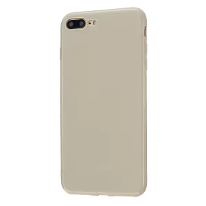 For iPhone 5/5S/SE/6/6S/6 Plus/6S Plus/7/8/7 Plus/8 Plus Cellphone Cover Soft TPU Bumper Protector Phone Shell Milk tea