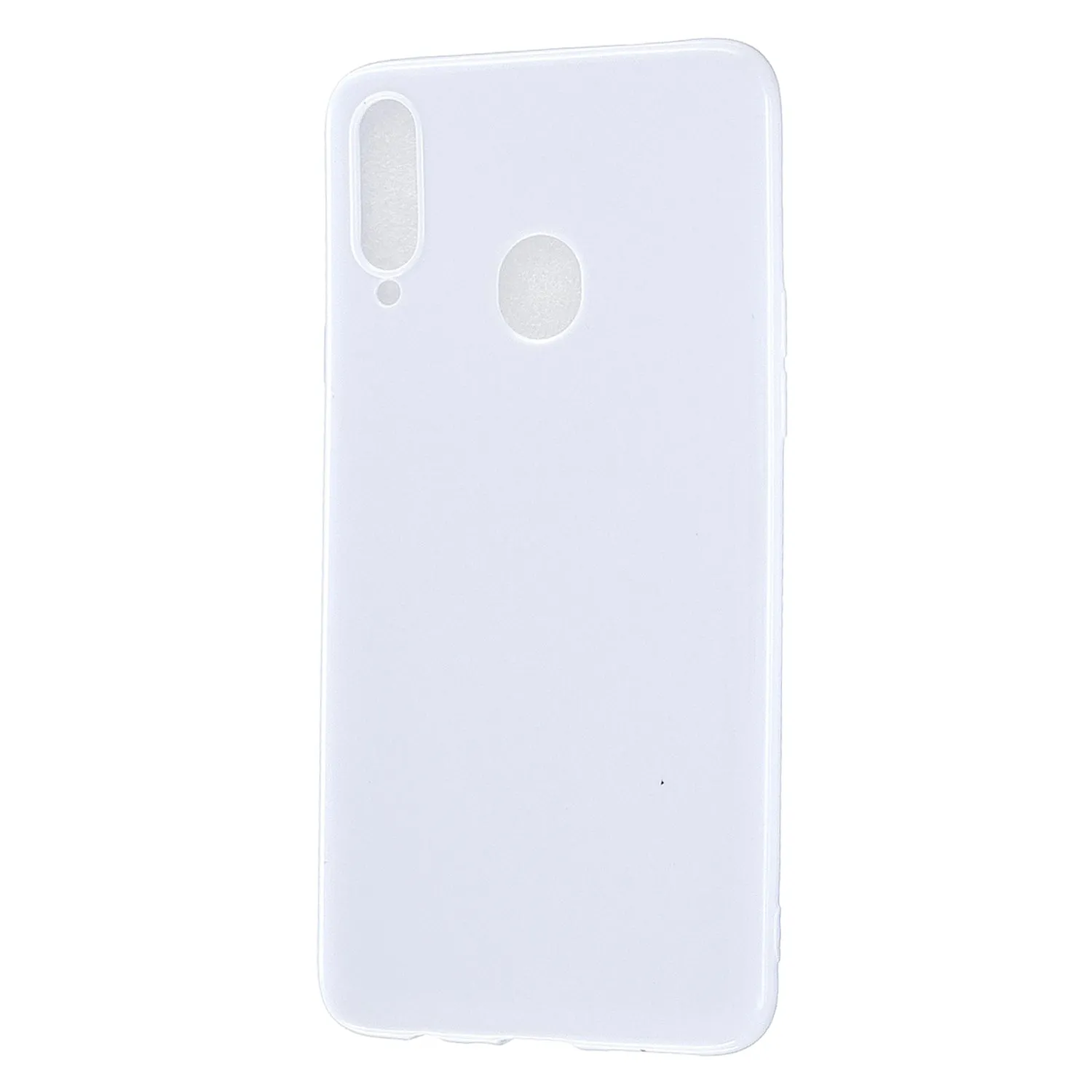 For Samsung A10S/A20S Cellphone Cover Soft TPU Phone Case Simple Profile Full Body Protection Anti-scratch Shell Milk white
