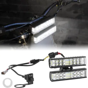 for Talaria Sting R MX4/Sur-Ron Segway X260 Headlight Kit Dual Light-Bar Lamp Individual Control Switch Plug and Play