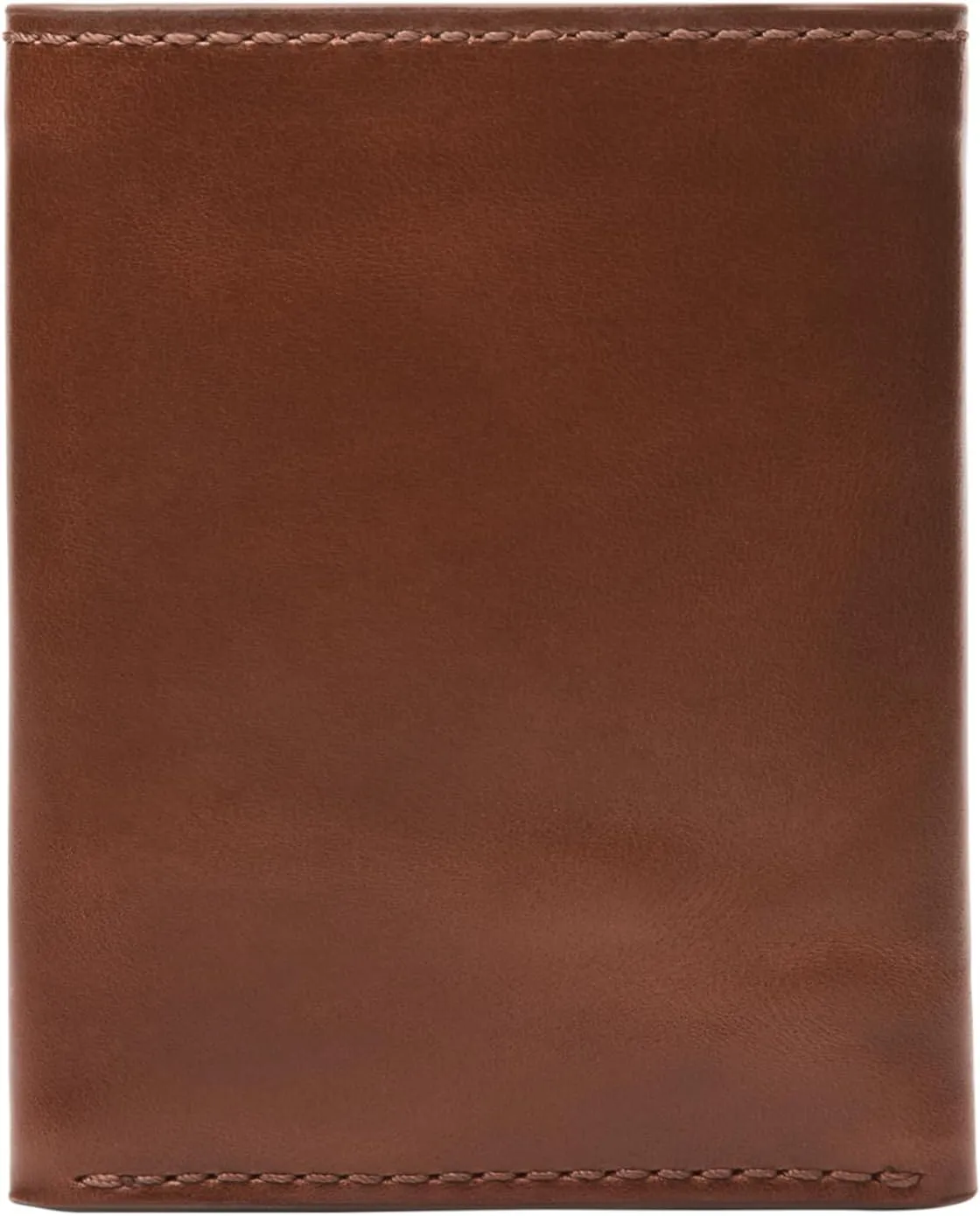 Fossil Men's Leather Trifold Wallet for Men