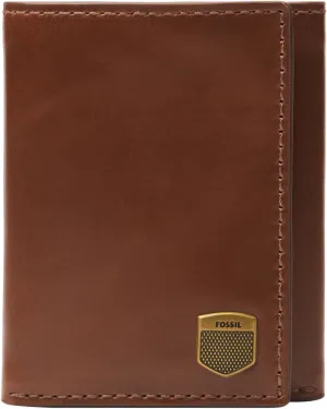 Fossil Men's Leather Trifold Wallet for Men