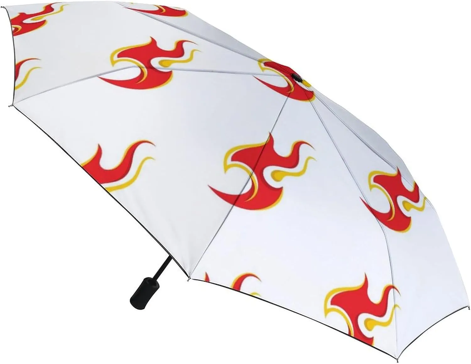French Bulldog Travel Small Umbrella Windproof Compact Collapsible Light, Automatic,Wind Resistant,Strong And Portable, Folding Umbrella for Rain