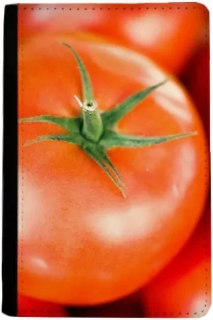 Fresh Temperate Fruit Tomato Picture Passport Holder Notecase Burse Wallet Cover Card Purse