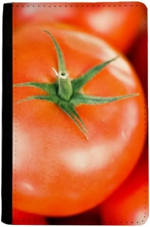 Fresh Temperate Fruit Tomato Picture Passport Holder Notecase Burse Wallet Cover Card Purse