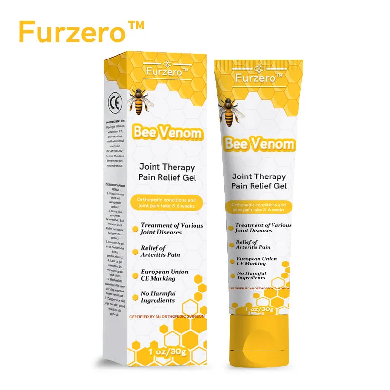 Furzero™ Bee Venom Joint Therapy Pain Relief Gel (New Zealand Bee Extract - especially for orthopedic conditions and arthritic pain)