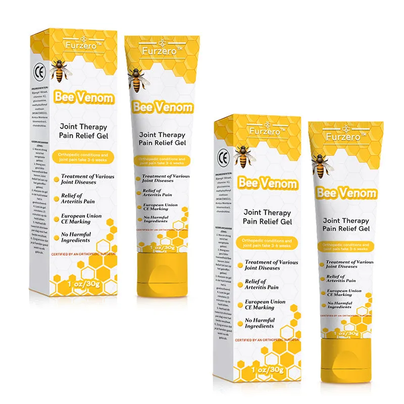 Furzero™ Bee Venom Joint Therapy Pain Relief Gel (New Zealand Bee Extract - especially for orthopedic conditions and arthritic pain)