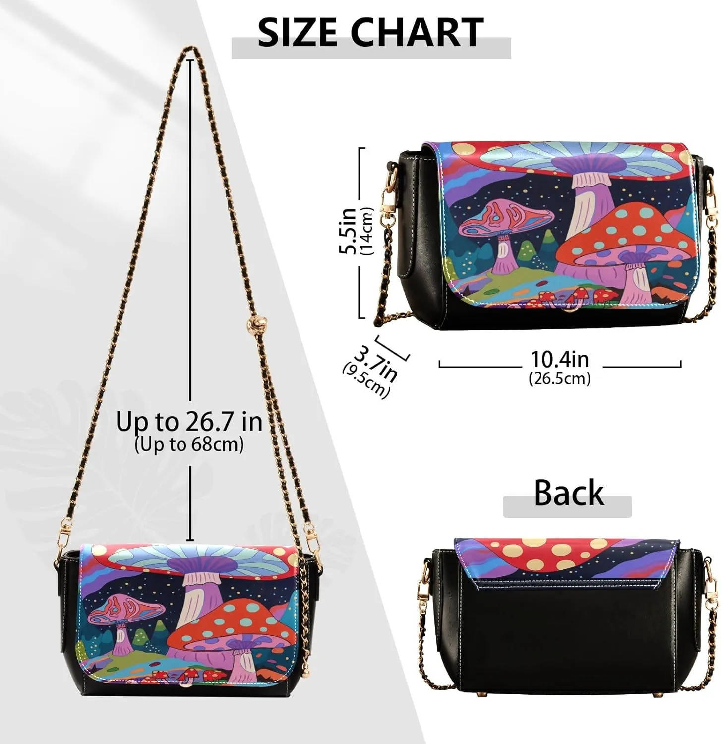 GAIGEO Vintage Template Marine Sea Turtle Plank Leather Shoulder Bag for Women, Leather Shoulder Bag, Leather Crossbody Bag
