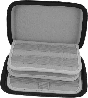 Game Case 80-Slot Memory Card Storage Bag Compact Organized Present for Gamers
