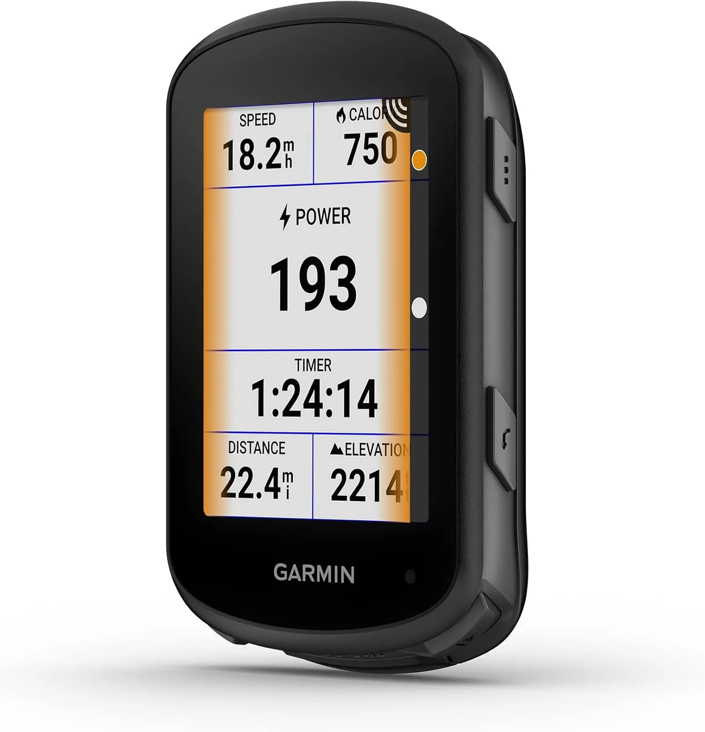 Garmin Edge 540 Solar, Solar-Charging GPS Cycling Computer with Button Controls