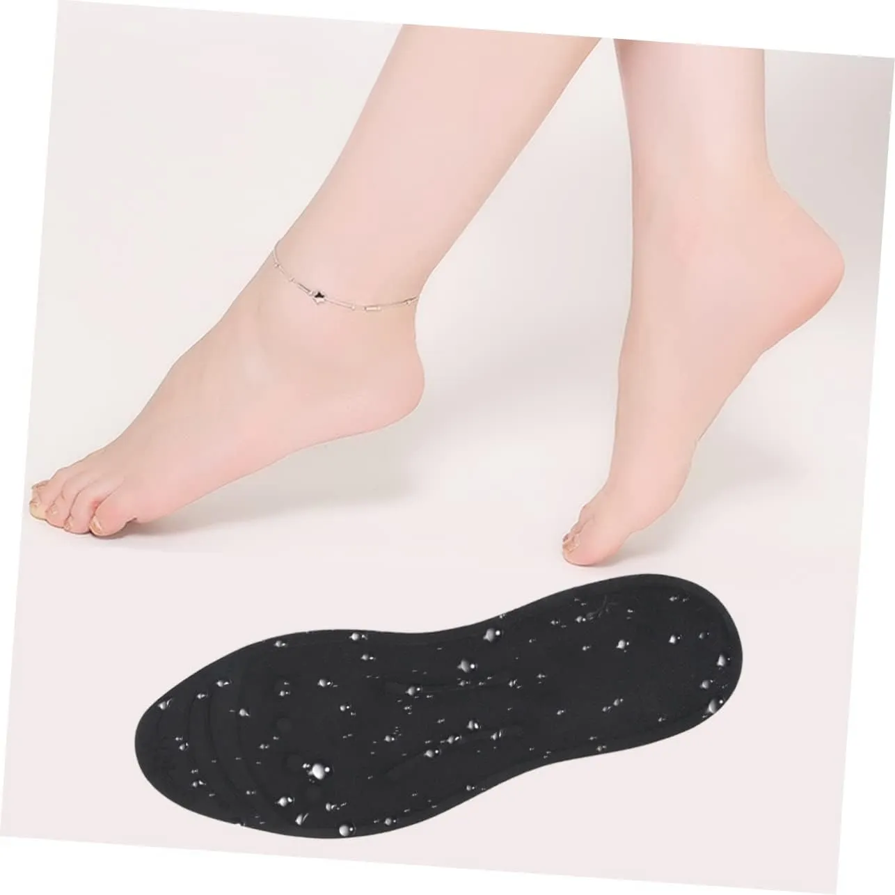 Gatuida Liquid Insoles for Women Memory Foam Massaging High Heel Glycerol Arch Support