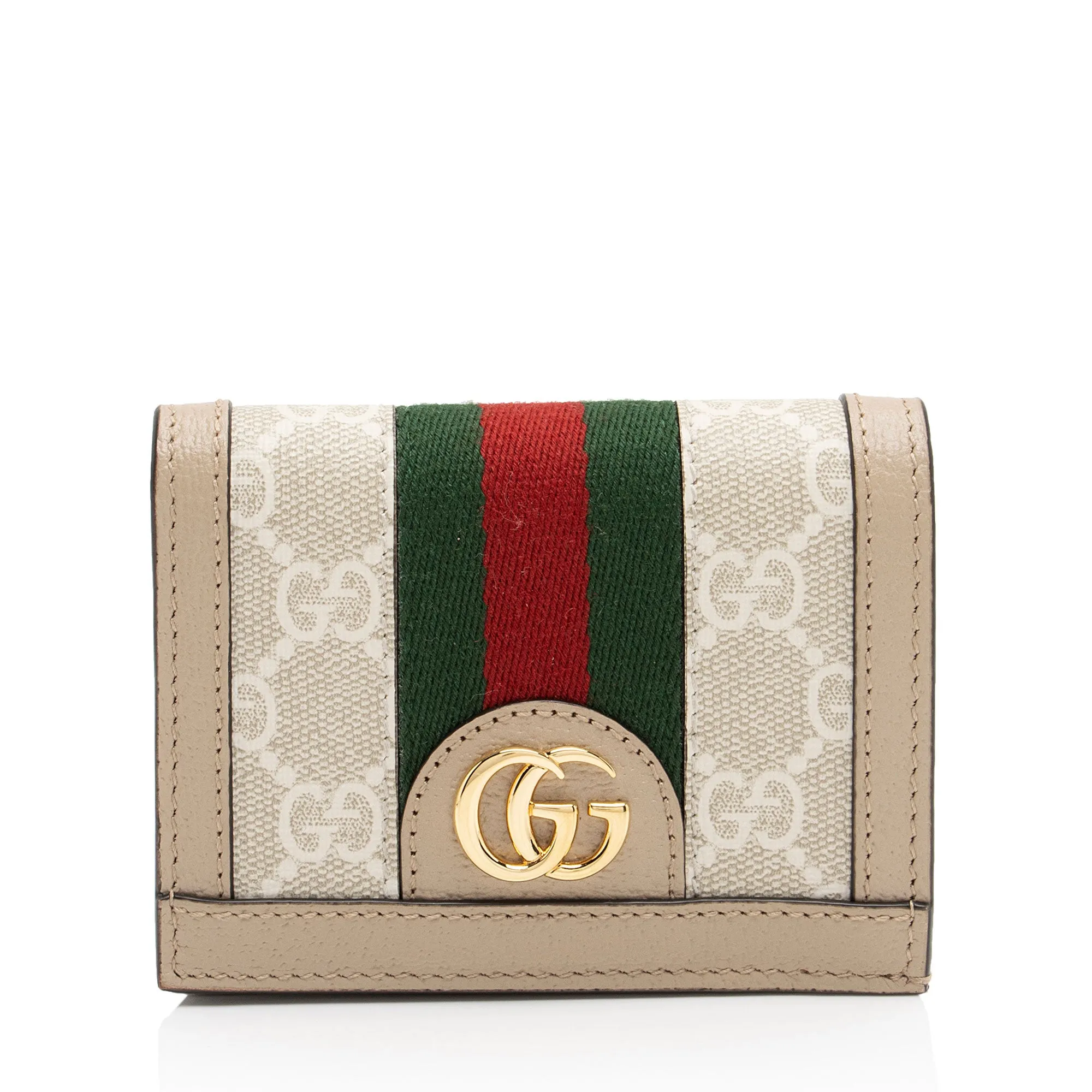 Gucci GG Supreme Ophidia Card Case (SHF-forX0L)