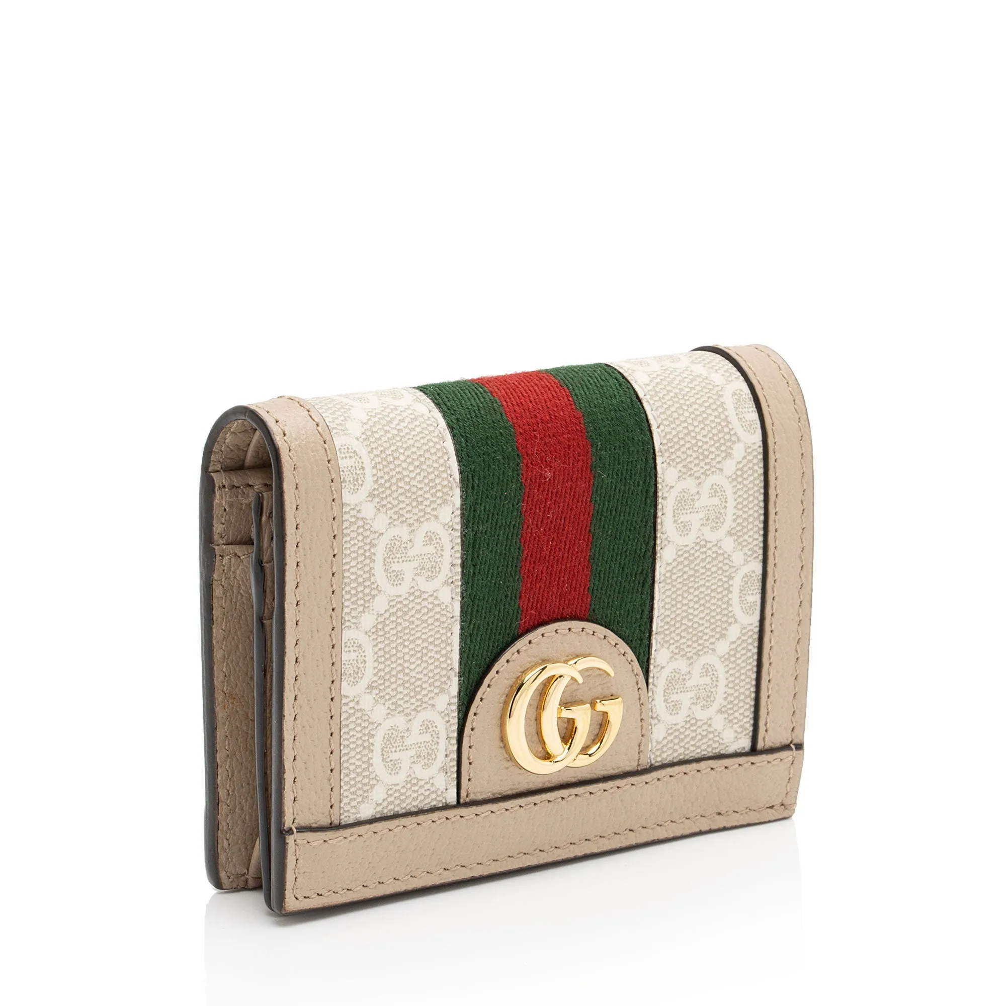 Gucci GG Supreme Ophidia Card Case (SHF-forX0L)
