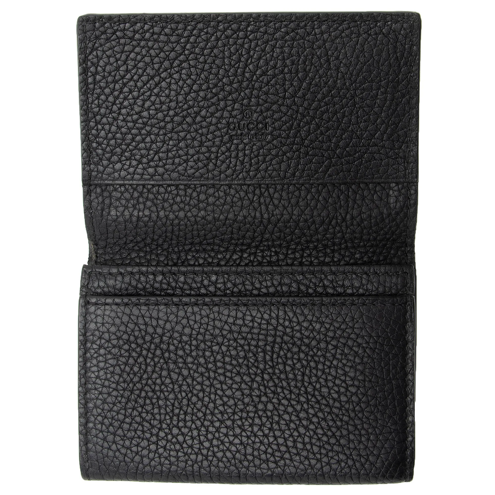 Gucci Leather GG Card Case (SHF-iqArQN)