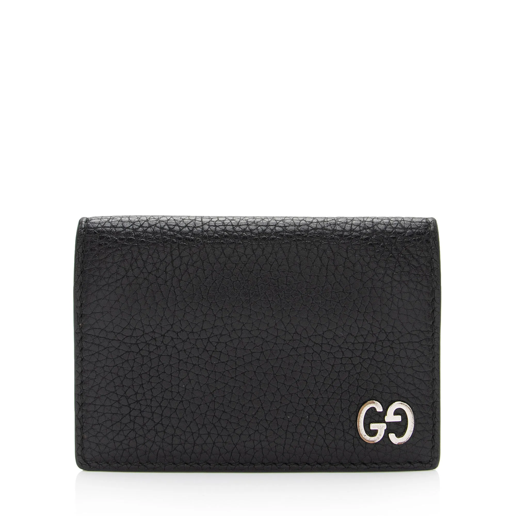 Gucci Leather GG Card Case (SHF-iqArQN)