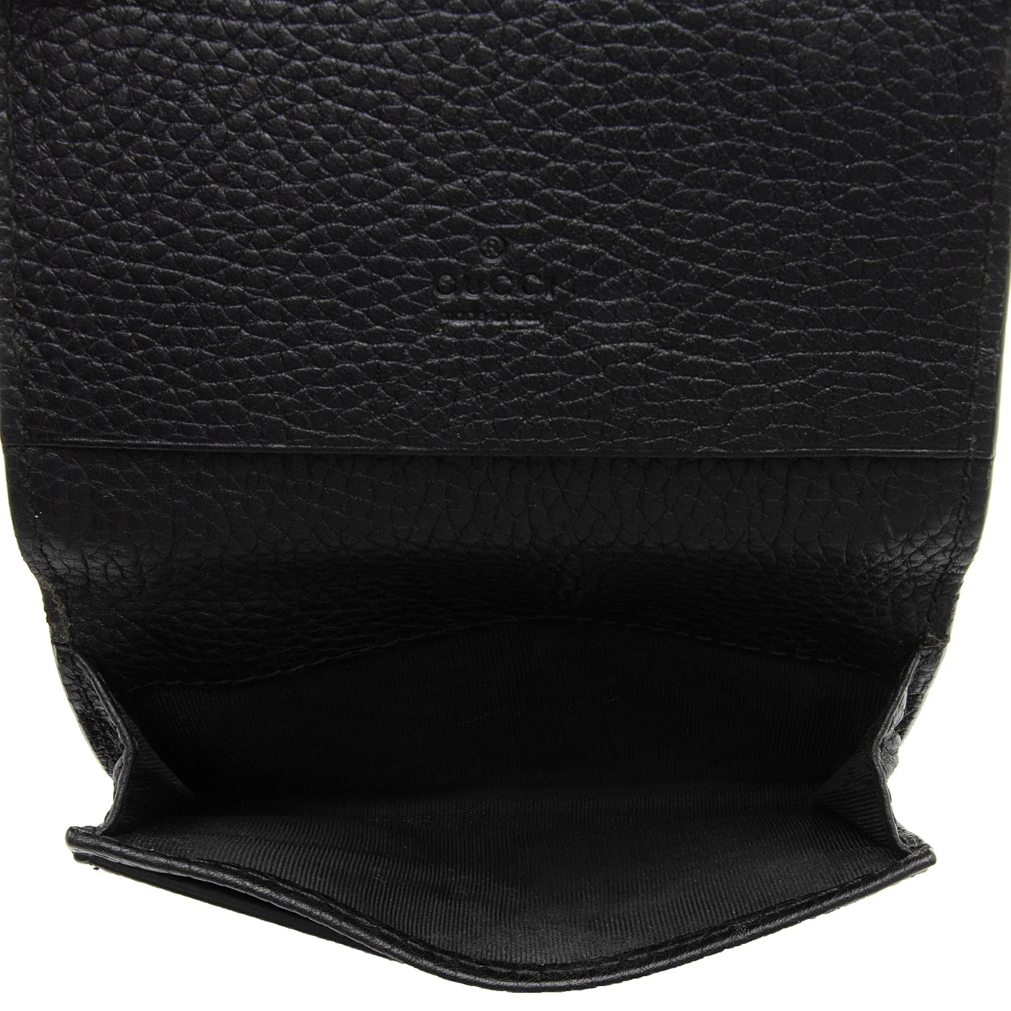 Gucci Leather GG Card Case (SHF-iqArQN)