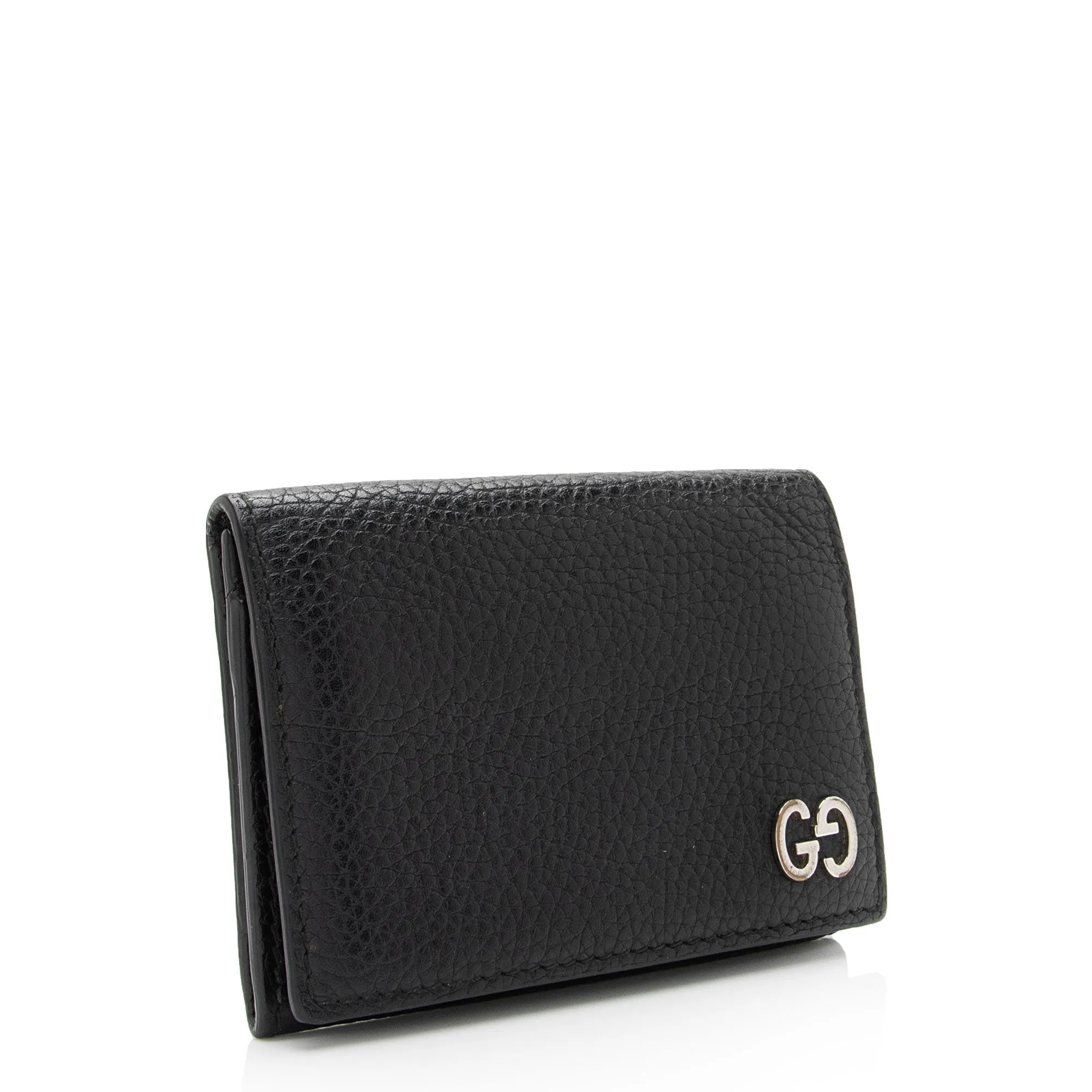 Gucci Leather GG Card Case (SHF-iqArQN)