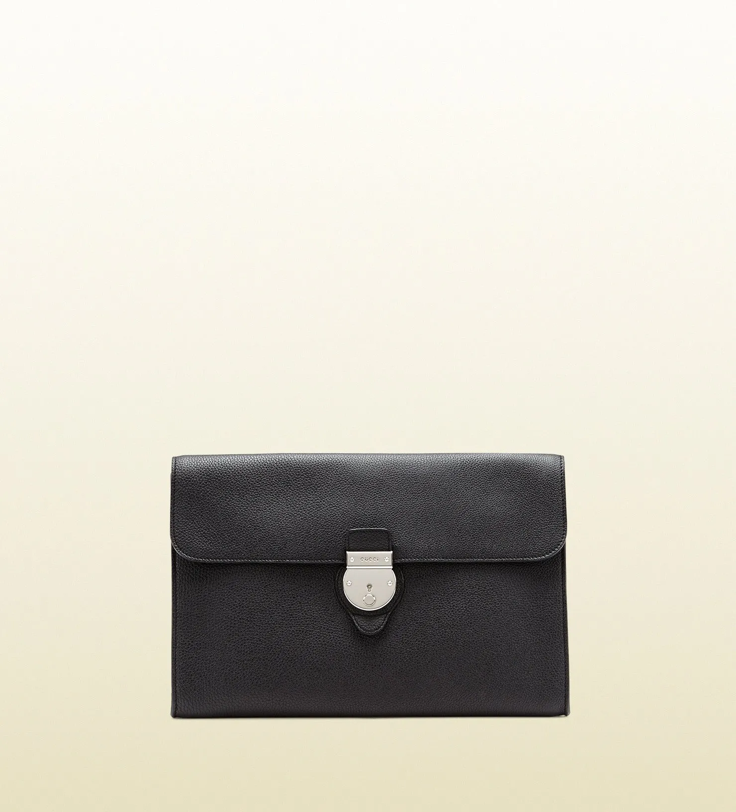 Gucci - leather portfolio briefcase