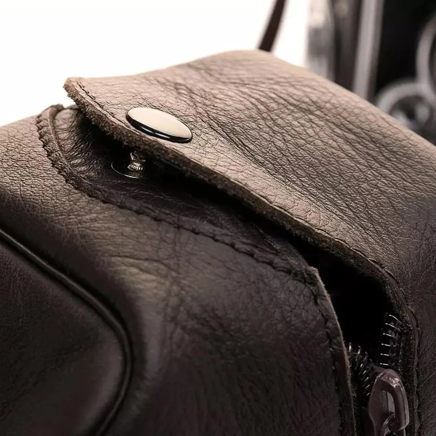 Handmade Leather Soft Case Protective Bag for Rolleiflex Rolleicord TLR Camera Box(A)