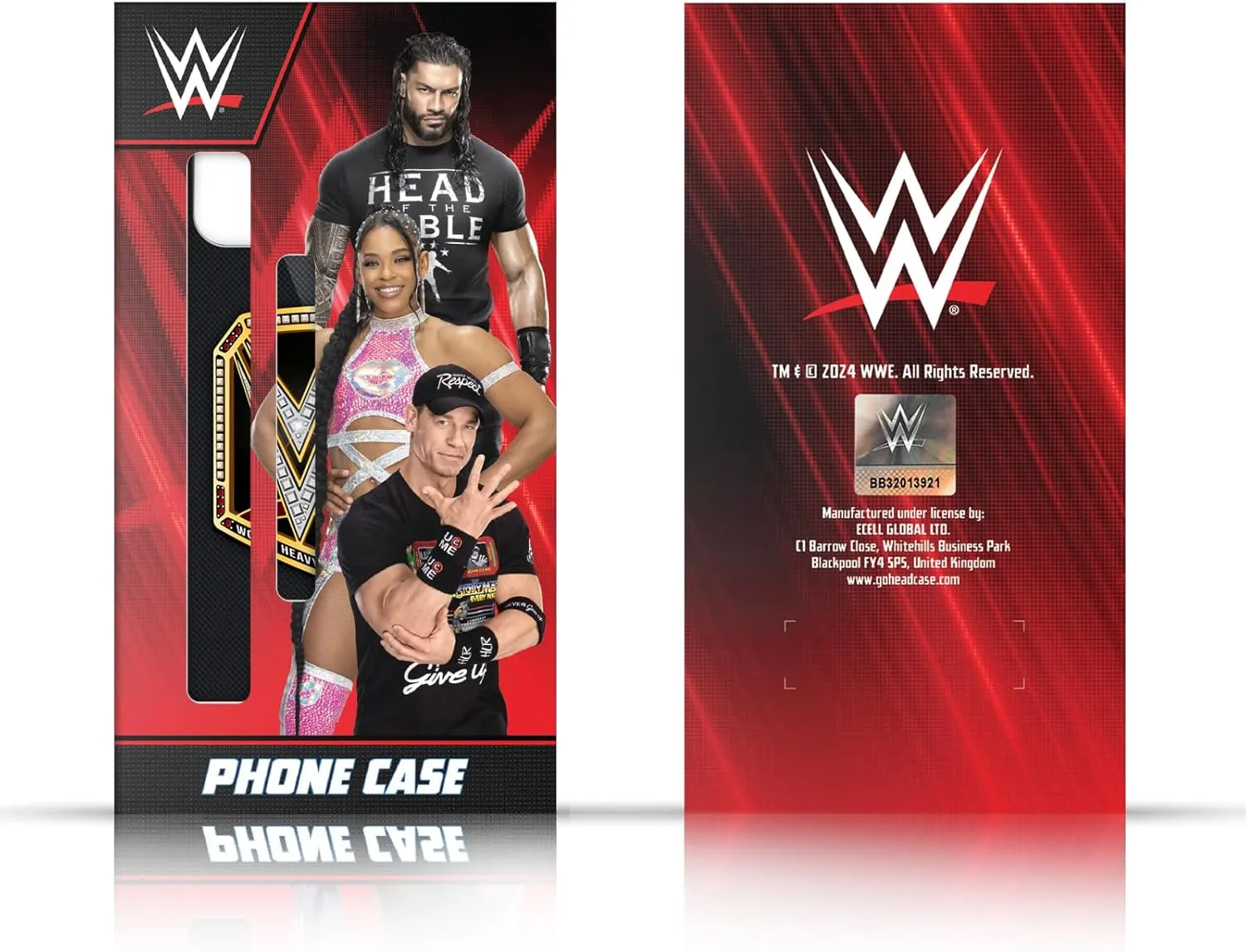 Head Case Designs Officially Licensed WWE John Cenation Respect 2017/18 Superstars 4 Leather Book Wallet Case Cover Compatible with Motorola Moto G (2024)