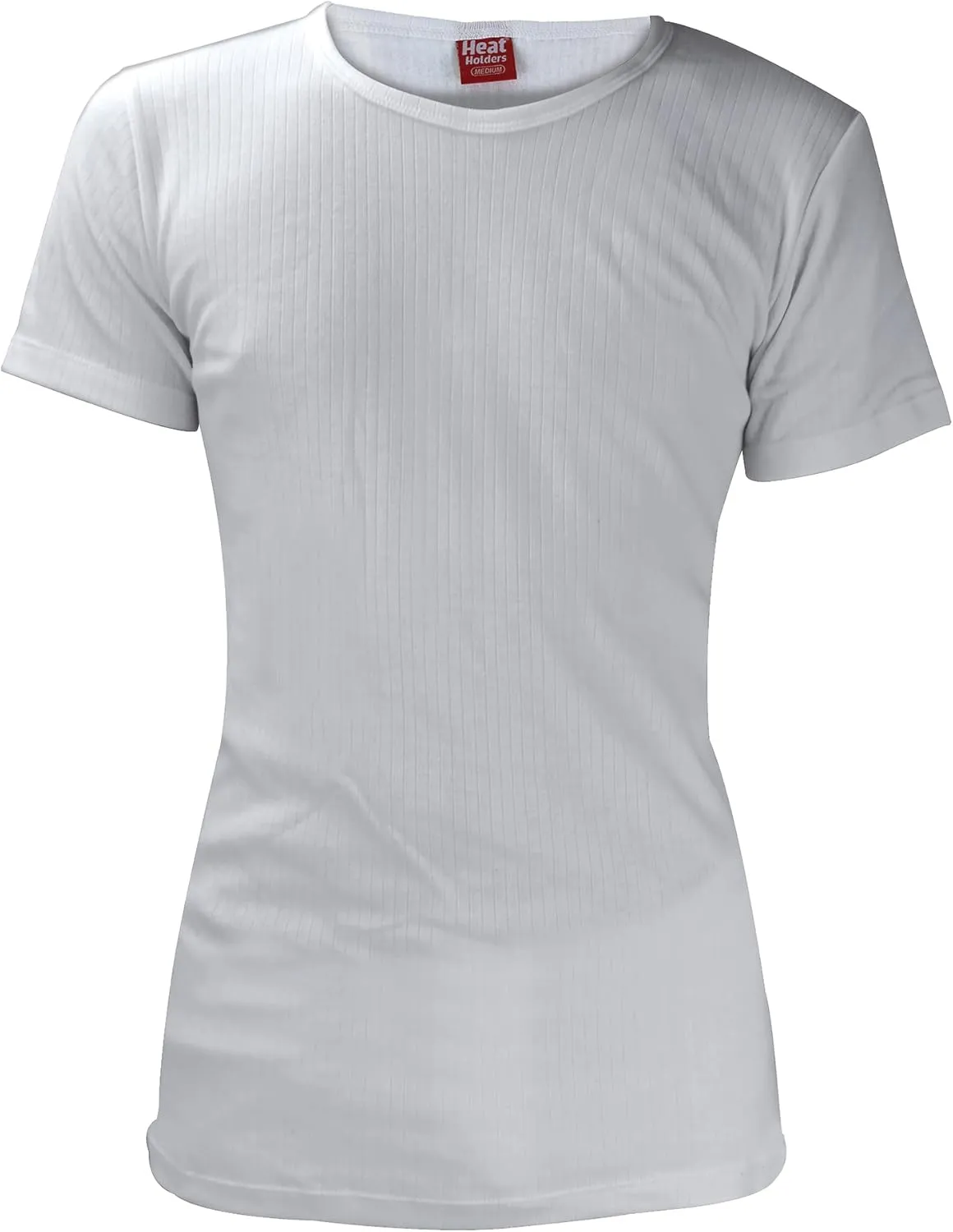 HEAT HOLDERS Mens Short Sleeve Winter Thick Thermal Lining Base Layer Shirt
