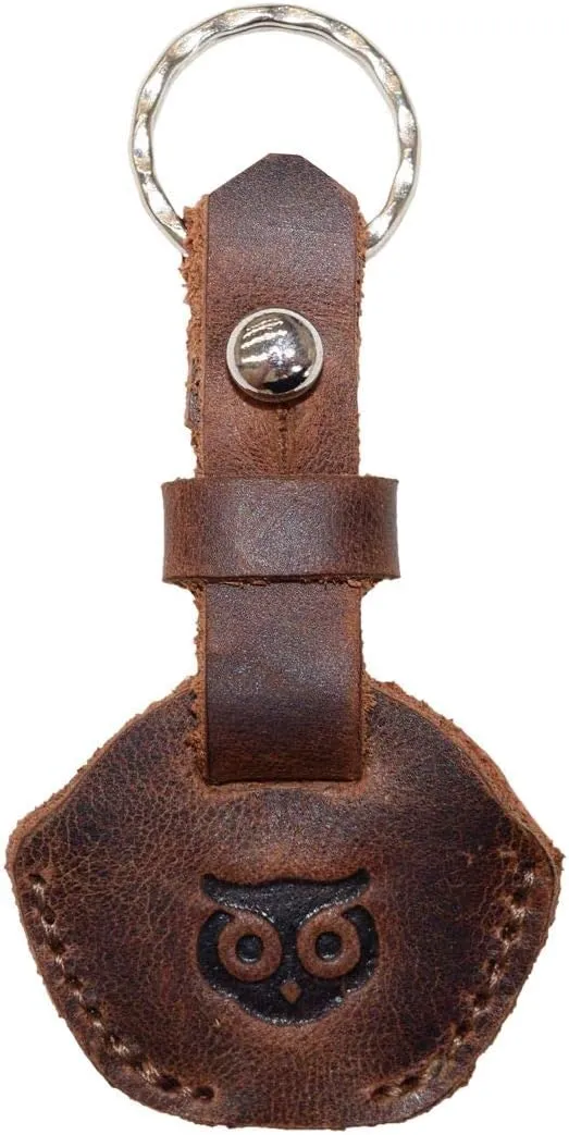 Hide & Drink, Leather Key Sleeve, Key Ring Holder, Vintage Cover, Stylish Accessories, Handmade