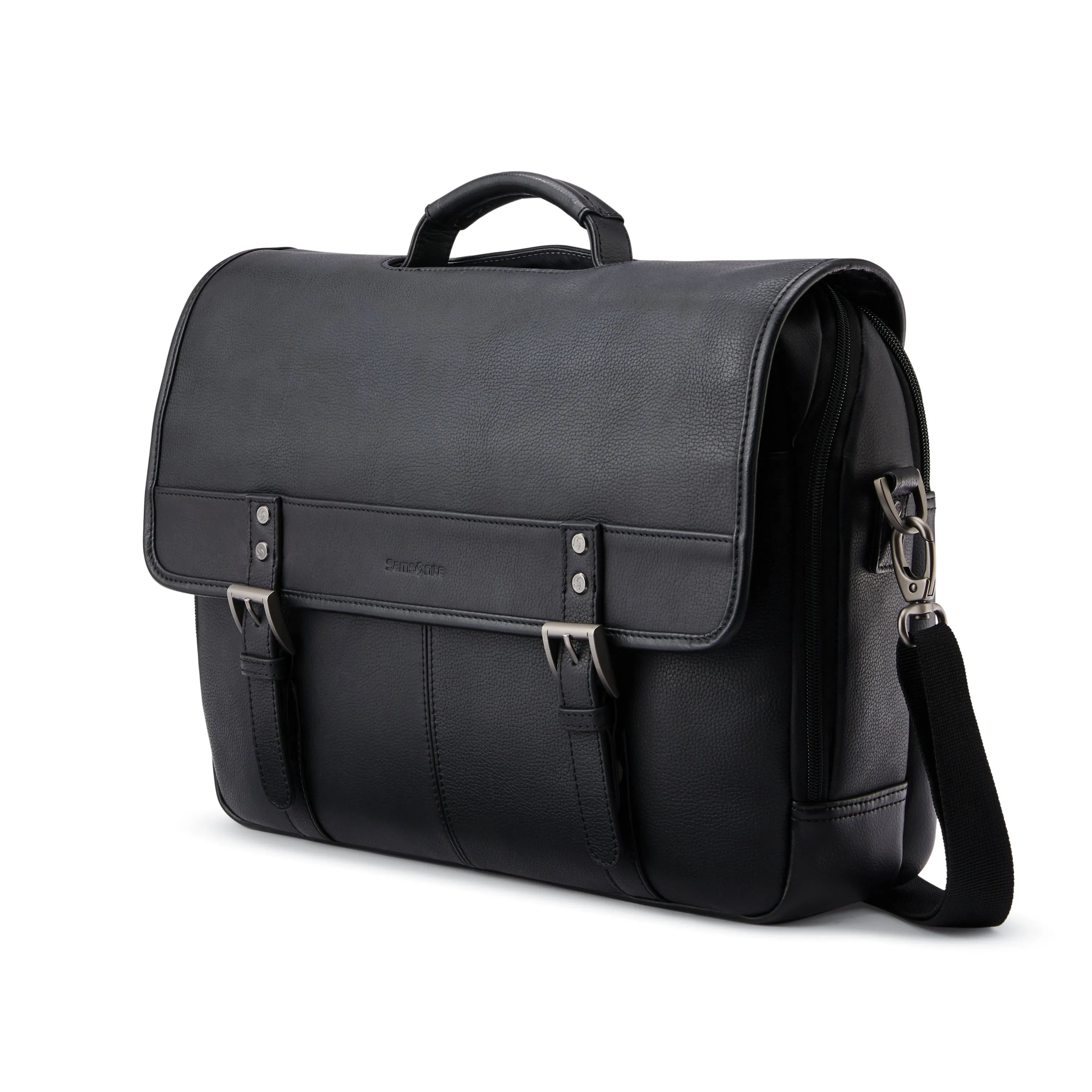 High-efficiency Leather Samsonite Quick delivery Flapover Classic