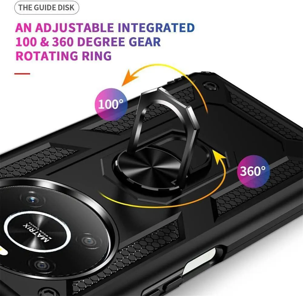 Honor Magic 4 Lite 5G Case Kickstand Shockproof Ring Cover