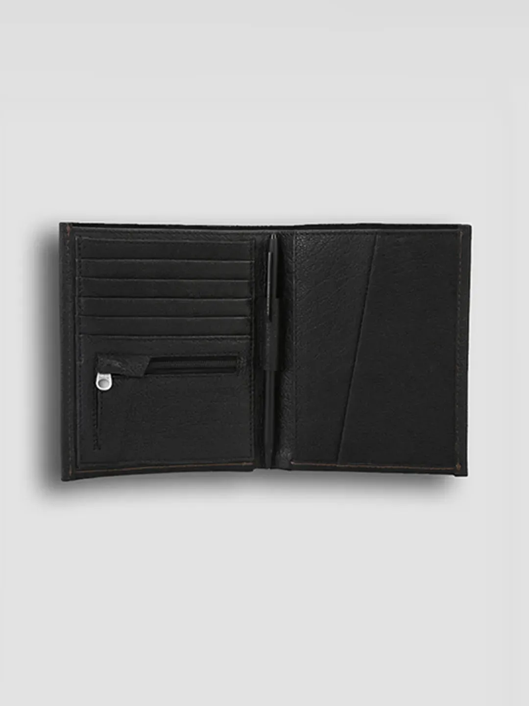 Horizone Leather Passport Holder - Black