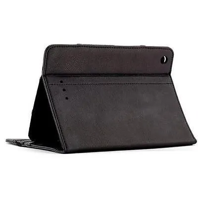 iDeaUSA Portfolio 10 - Black Leather Portfolio Cover for 10 inch Tablets