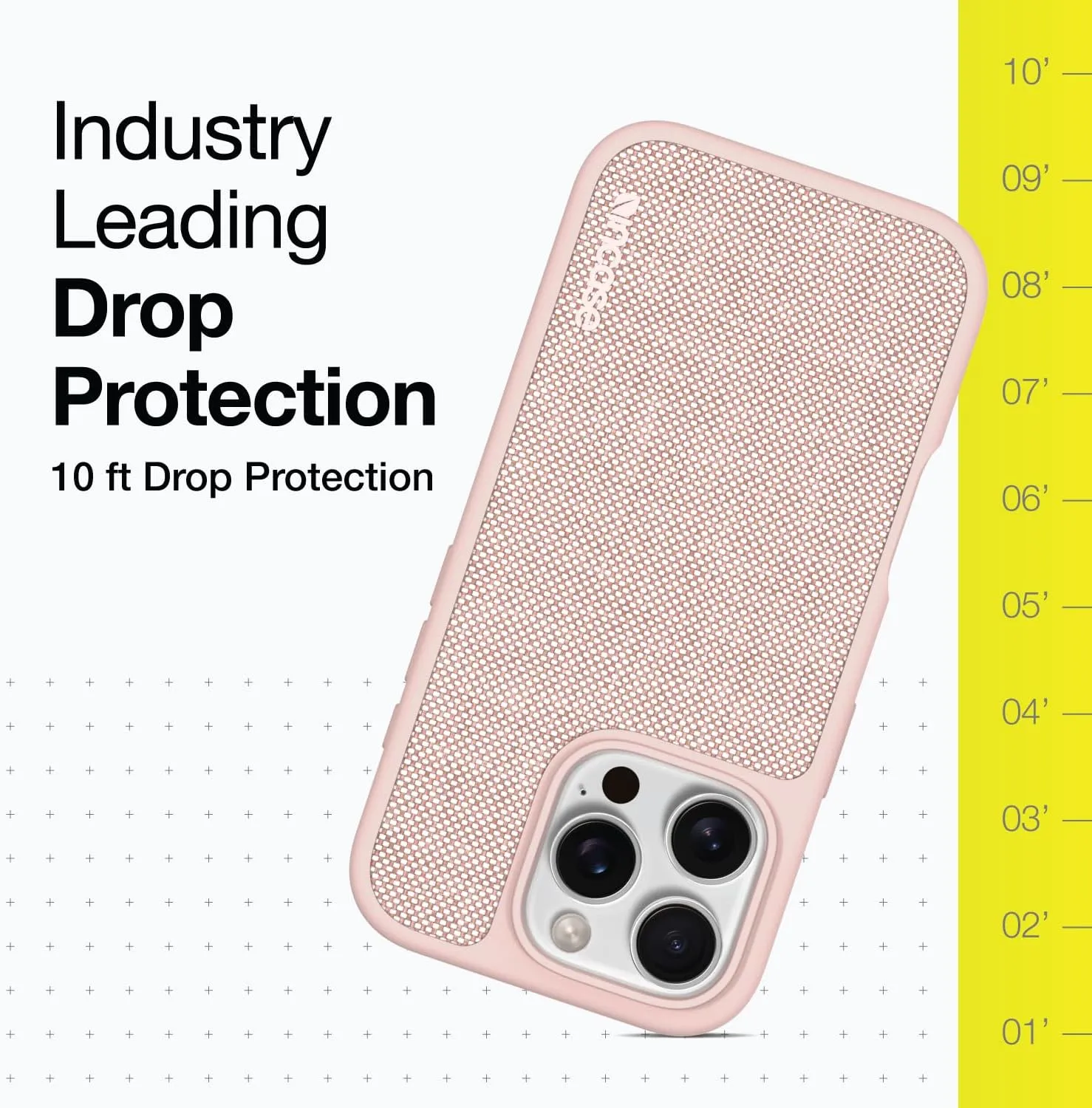 Incase ICON Case with Woolenex & MagSafe for iPhone 16 Pro Max - Durable, Stylish, Protective, Lightweight, Water-Resistant, Scratch-Resistant with Wireless Magsafe Charging - Asphalt Woolenex