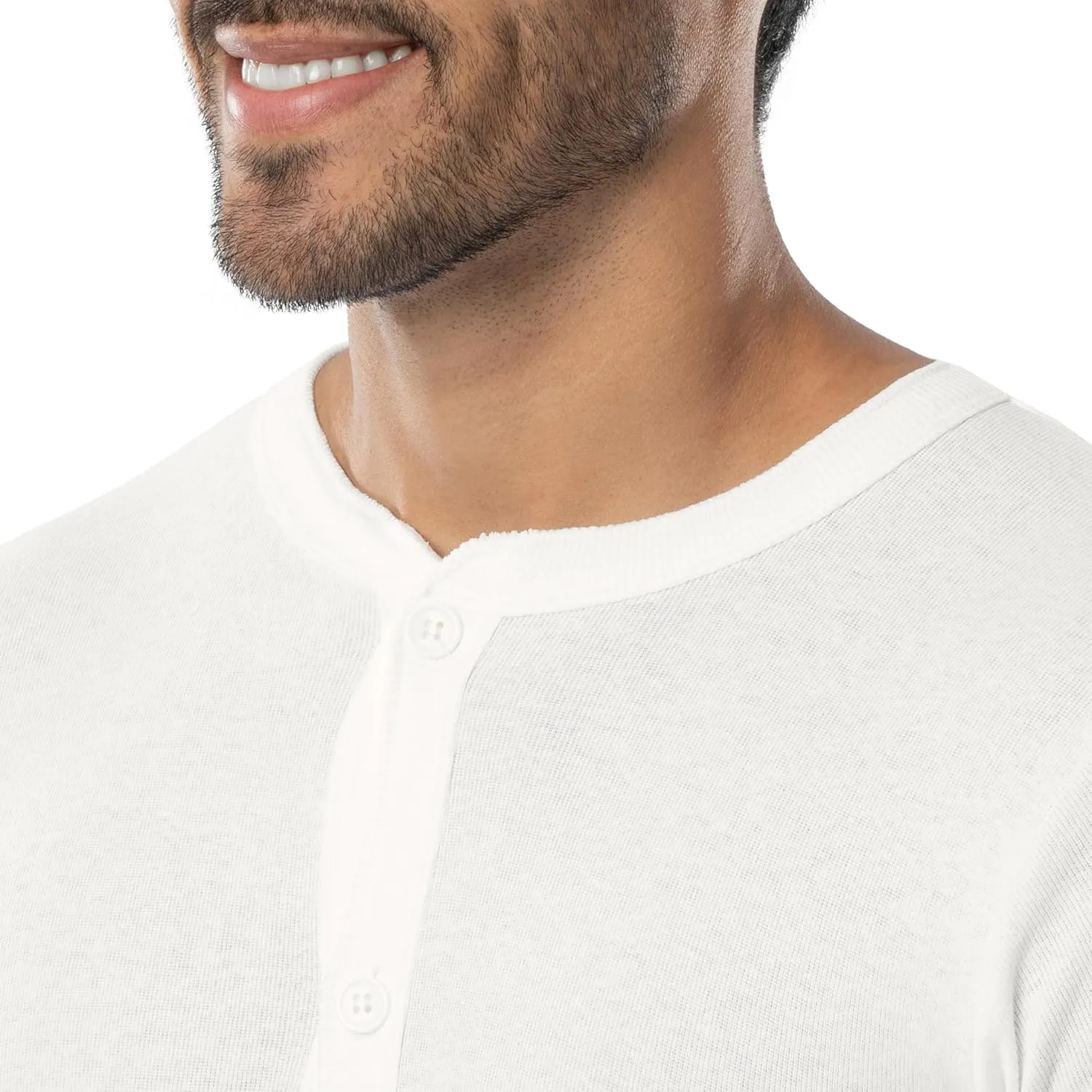 Indera Men's Cotton Rib Knit Union Suit