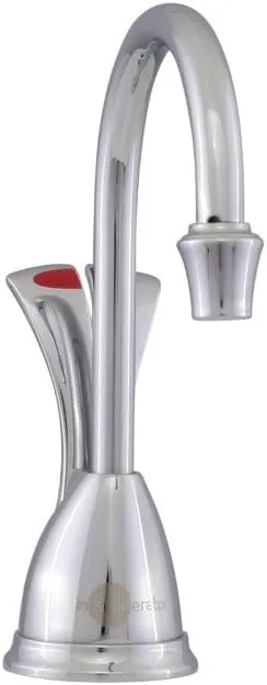 InSinkErator Wave Instant Hot and Cold Water Dispenser System, Faucet & Tank, Satin Nickel, HC-Wave-SN