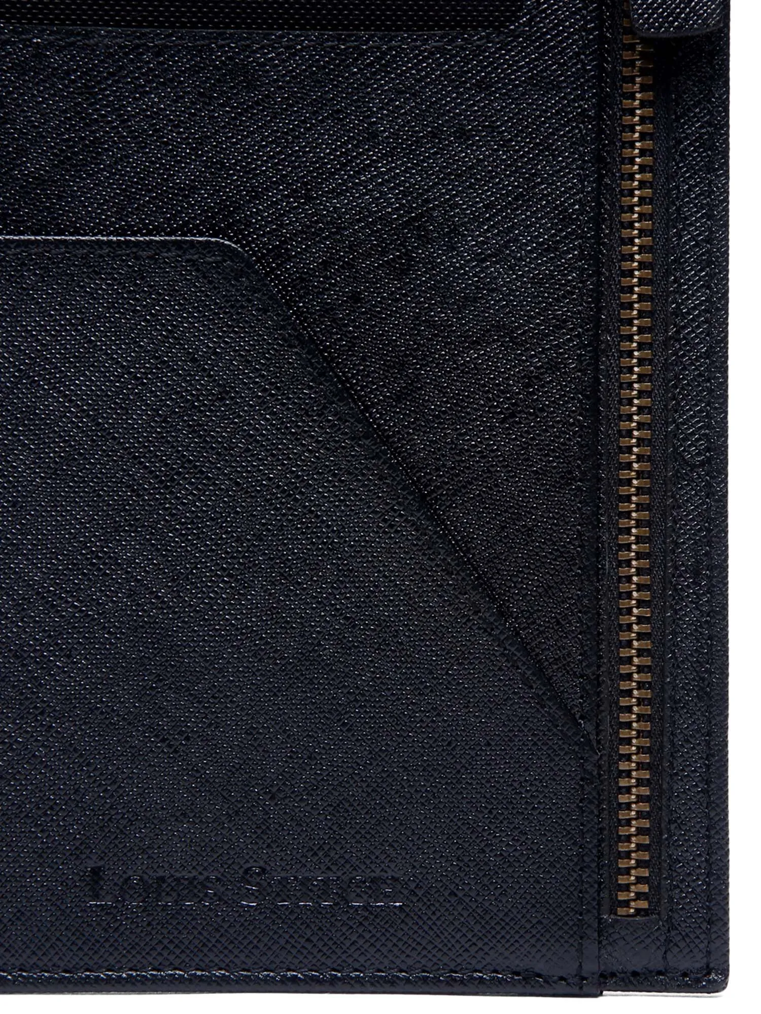 Italian Saffiano Leather Passport Holder With RFID Protection